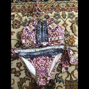 Athleta Halter Bikini Top + Bottoms